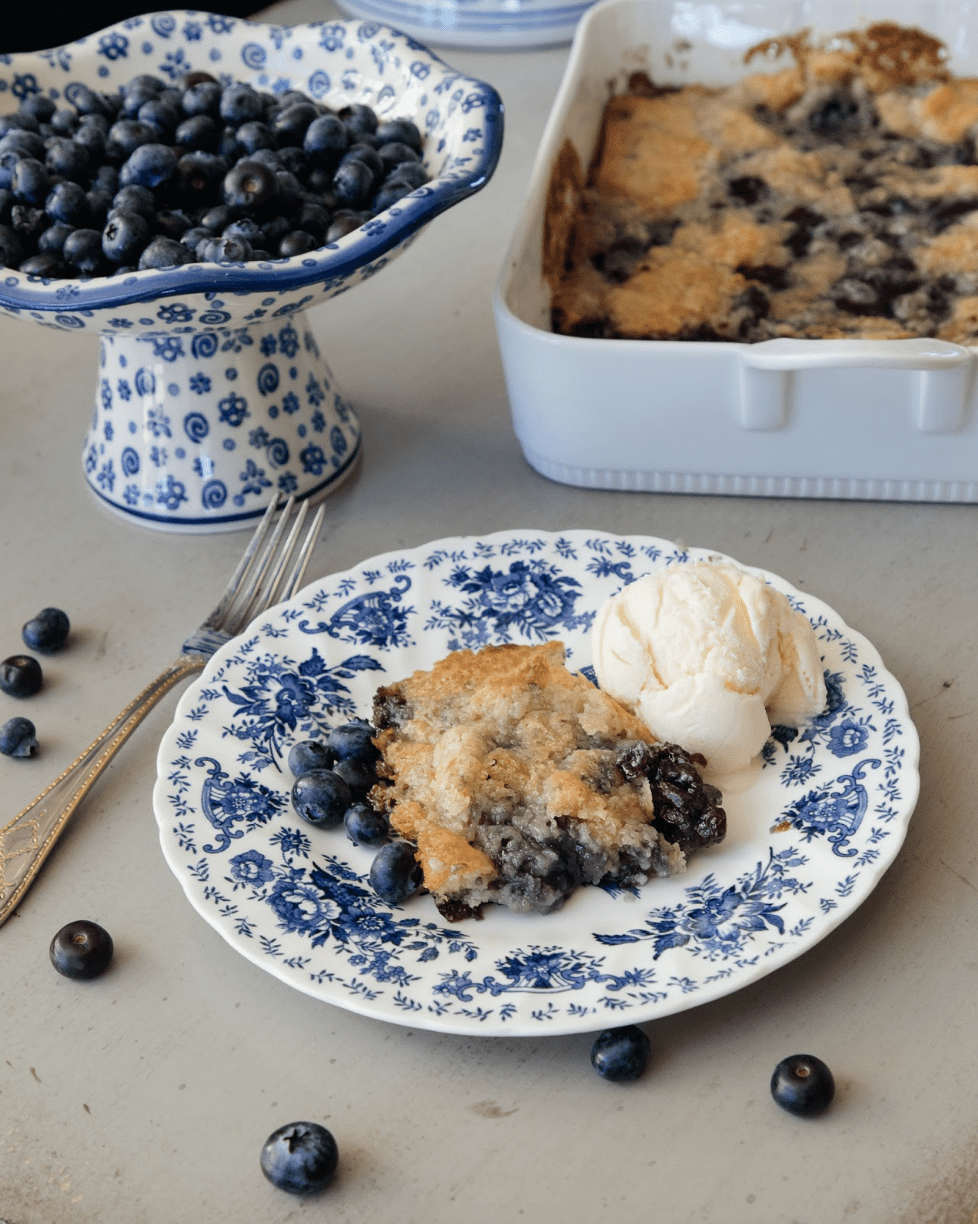 fresh blueberry cobbler recipe 