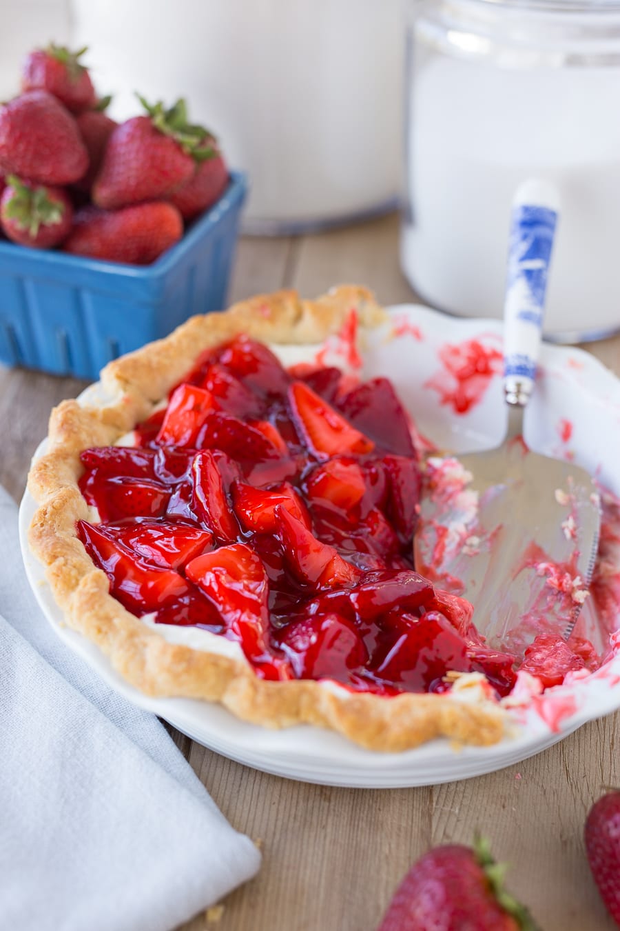 Strawberry Cream Cheese Pie