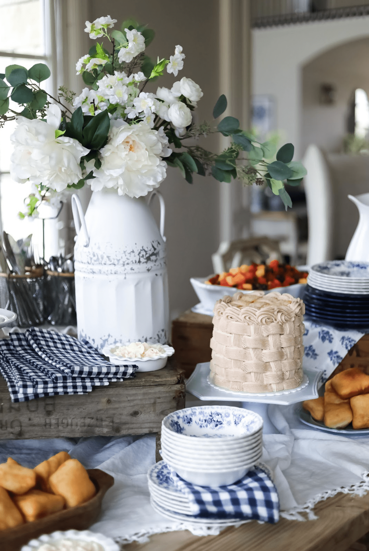 Pioneer Day pie table display