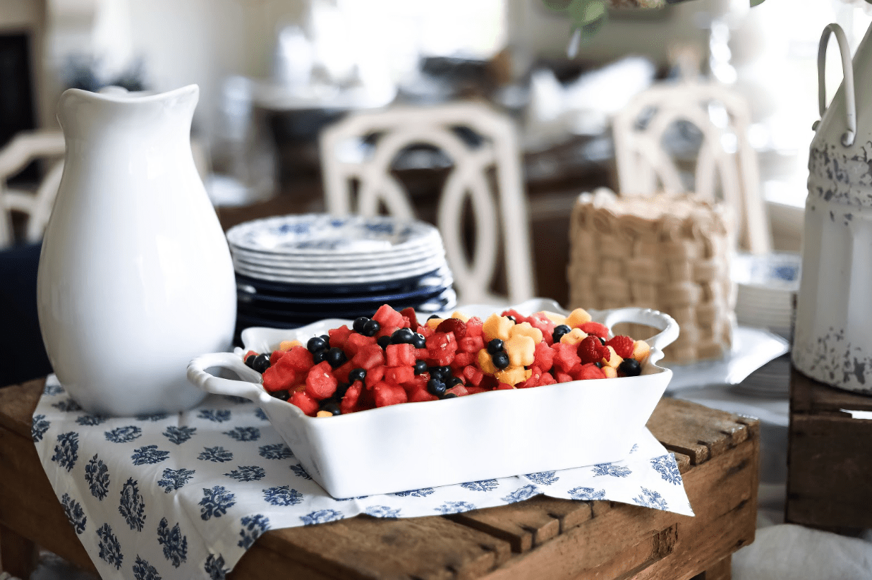 mixed fruit display