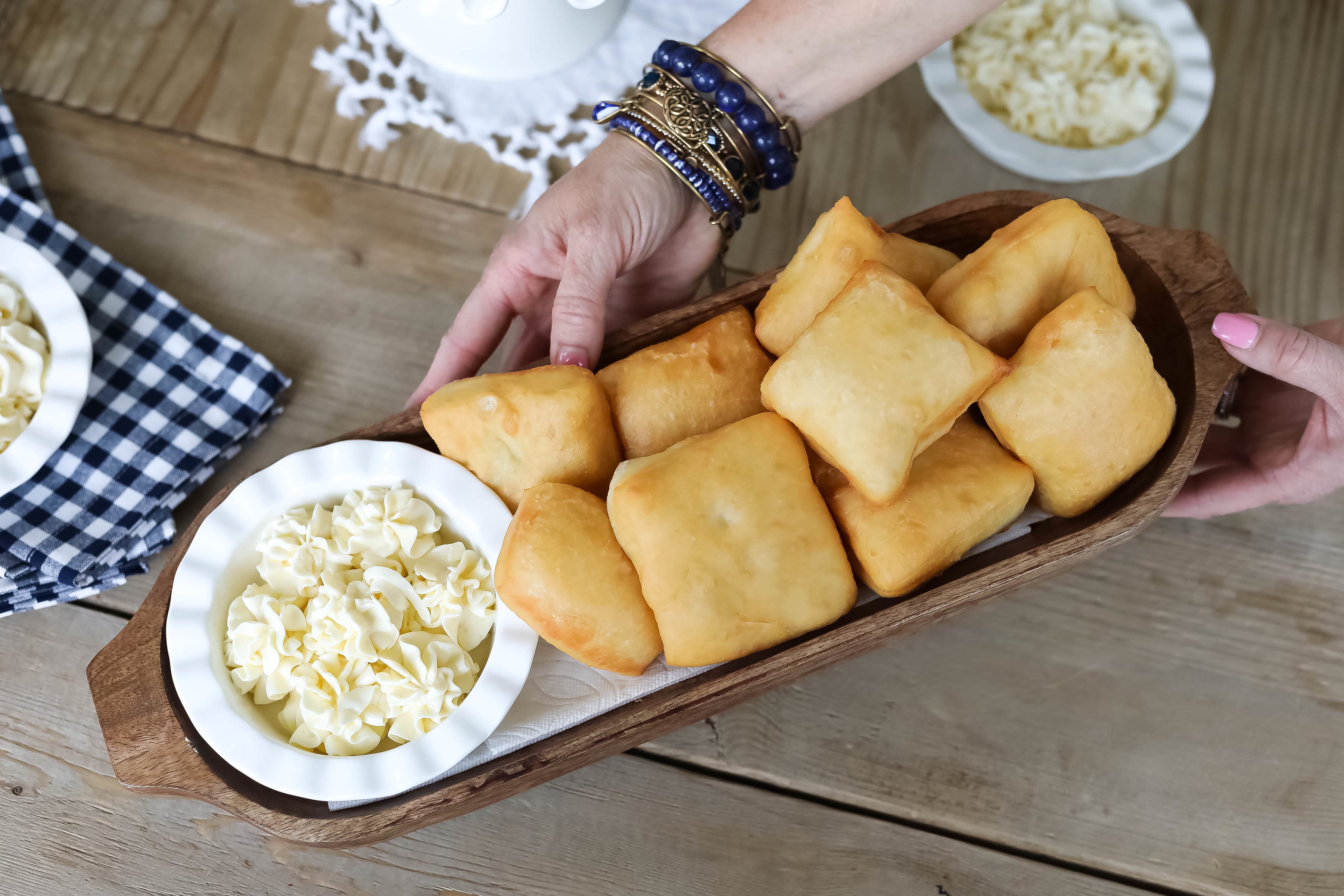 stans scones and honey butter recipe beehive themed tablescape