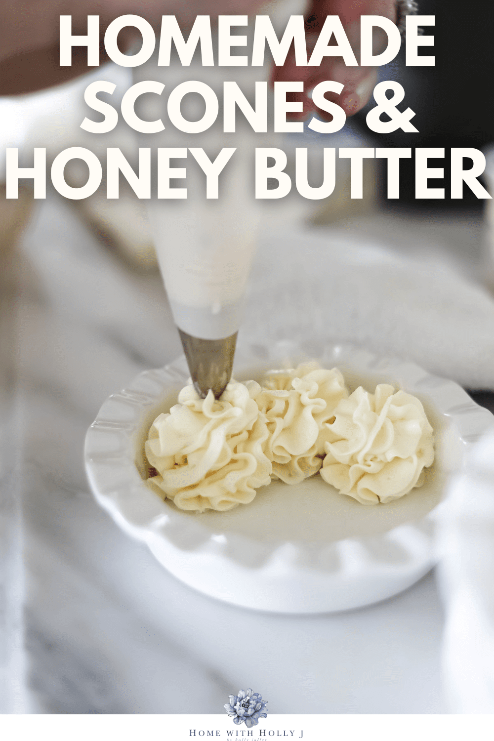 In Utah, deep-fried bread is called a scone. Top the scone with this amazingly delicious honey butter and you have a match made in heaven.