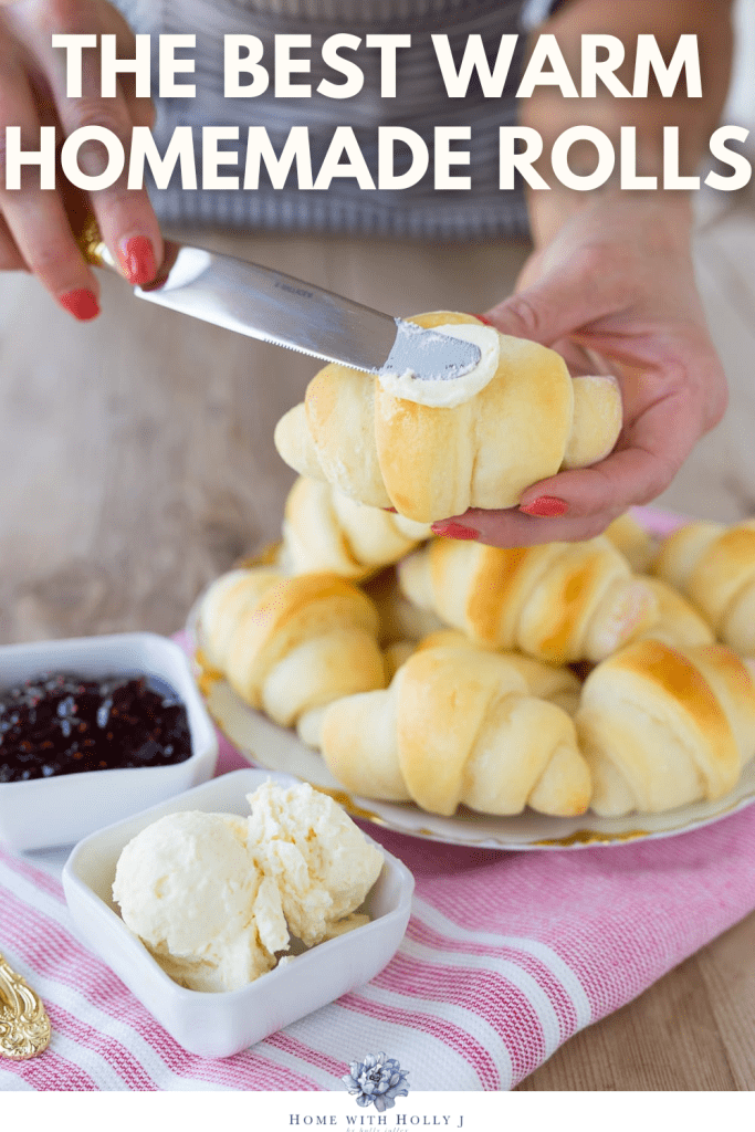 Warm Homemade Rolls