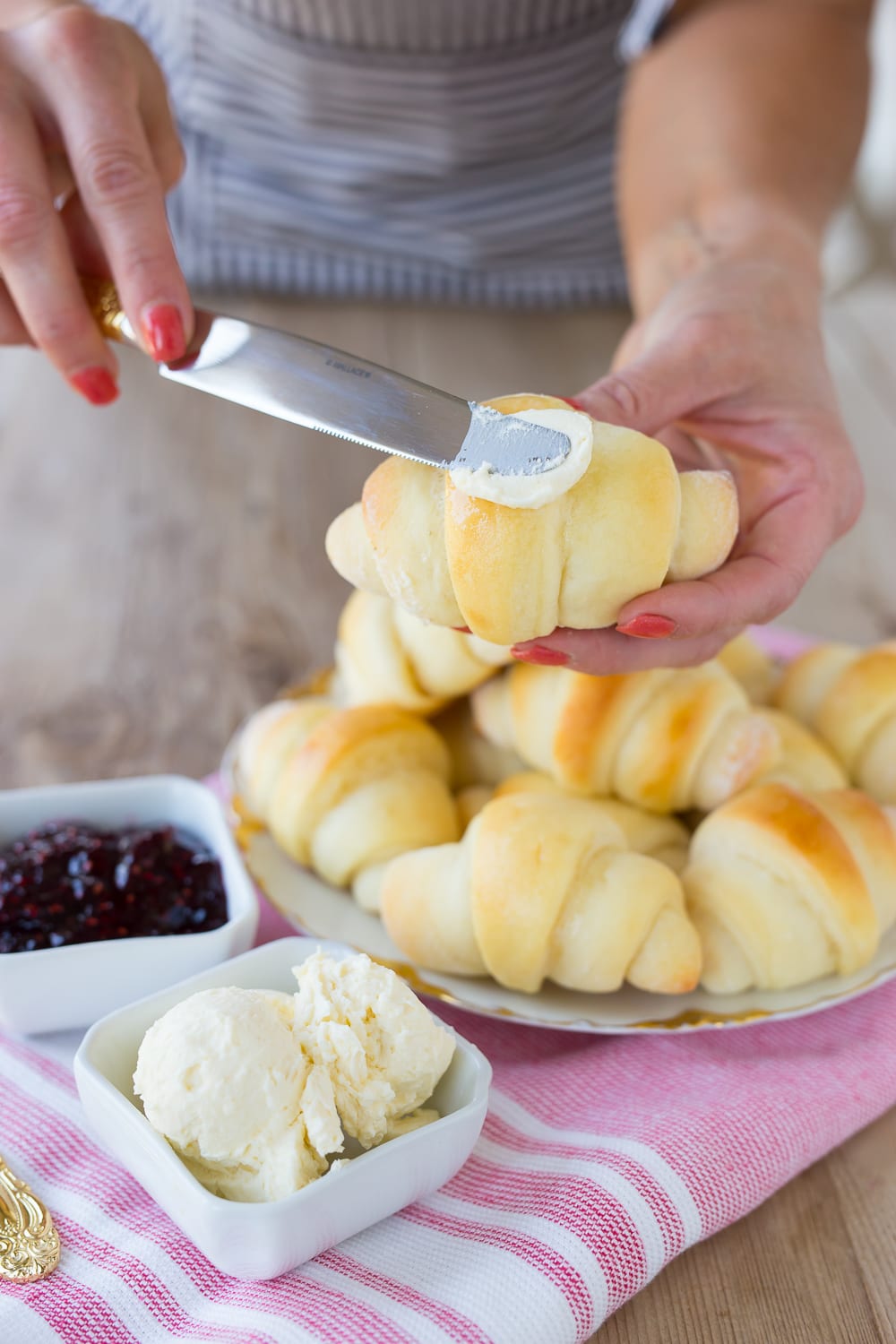 Make-Ahead Potato Crescent Rolls - Yummy Healthy Easy