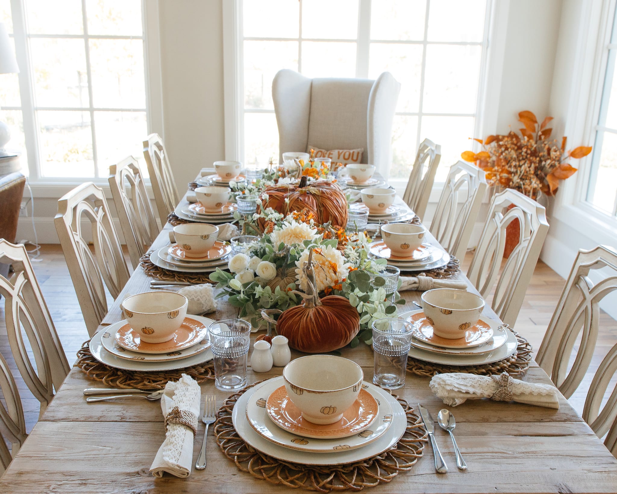 tablecapes for kitchen table