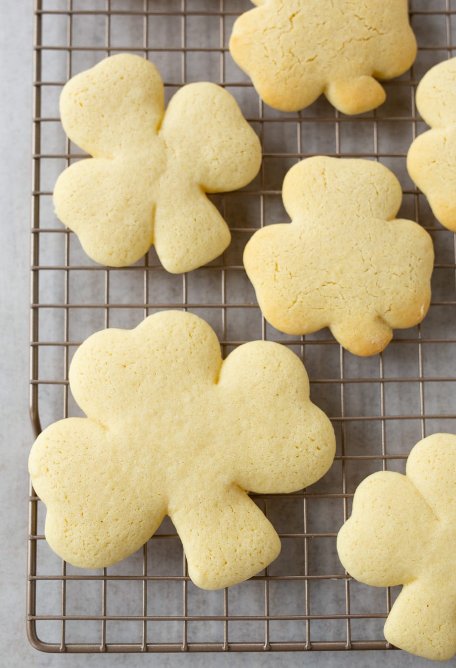 shamrock sugar cookies sugar cookie recipe baking frosting st. patricks day saint patrick's day celebration green cookies 