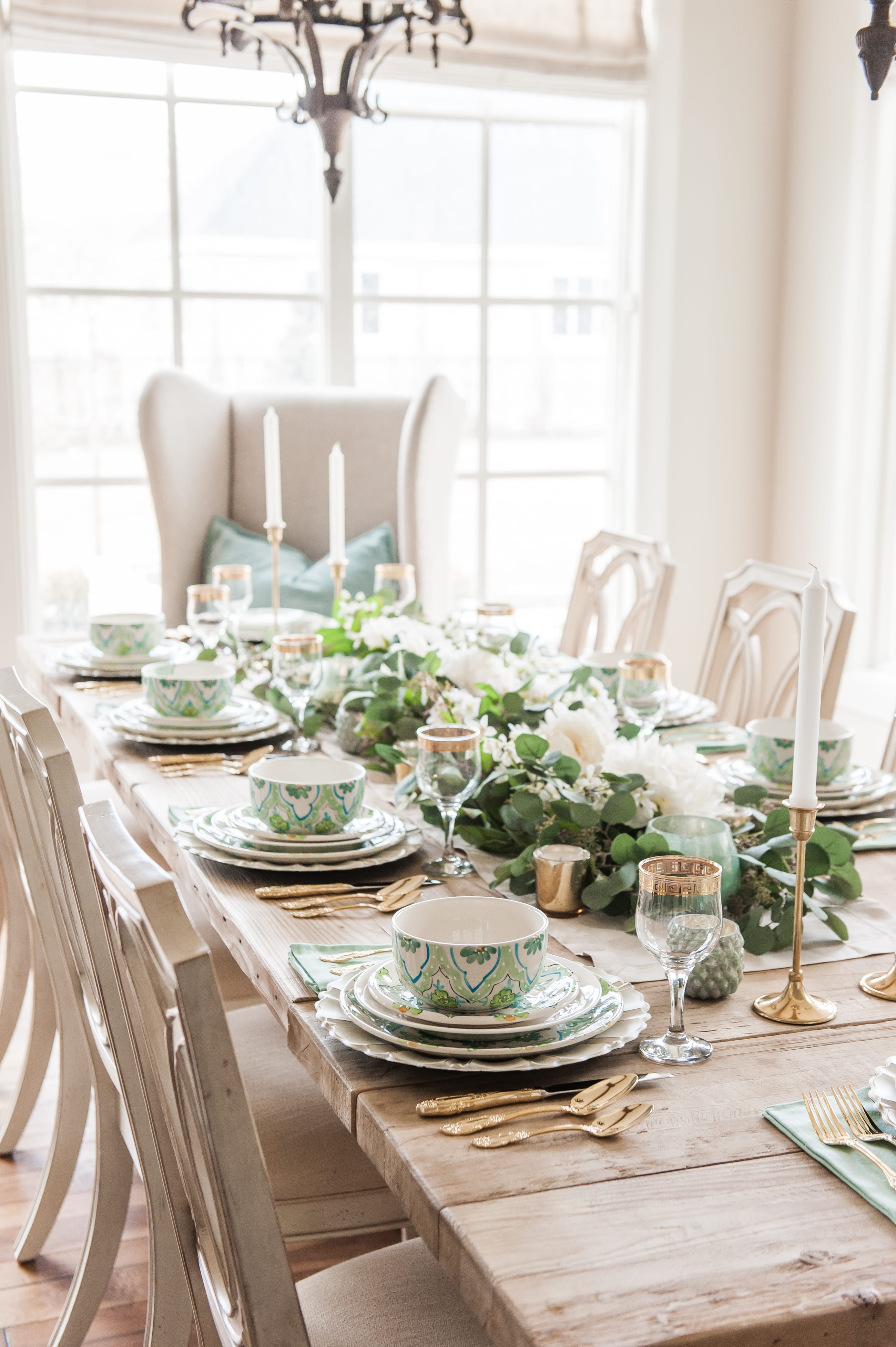 Easter tablescape