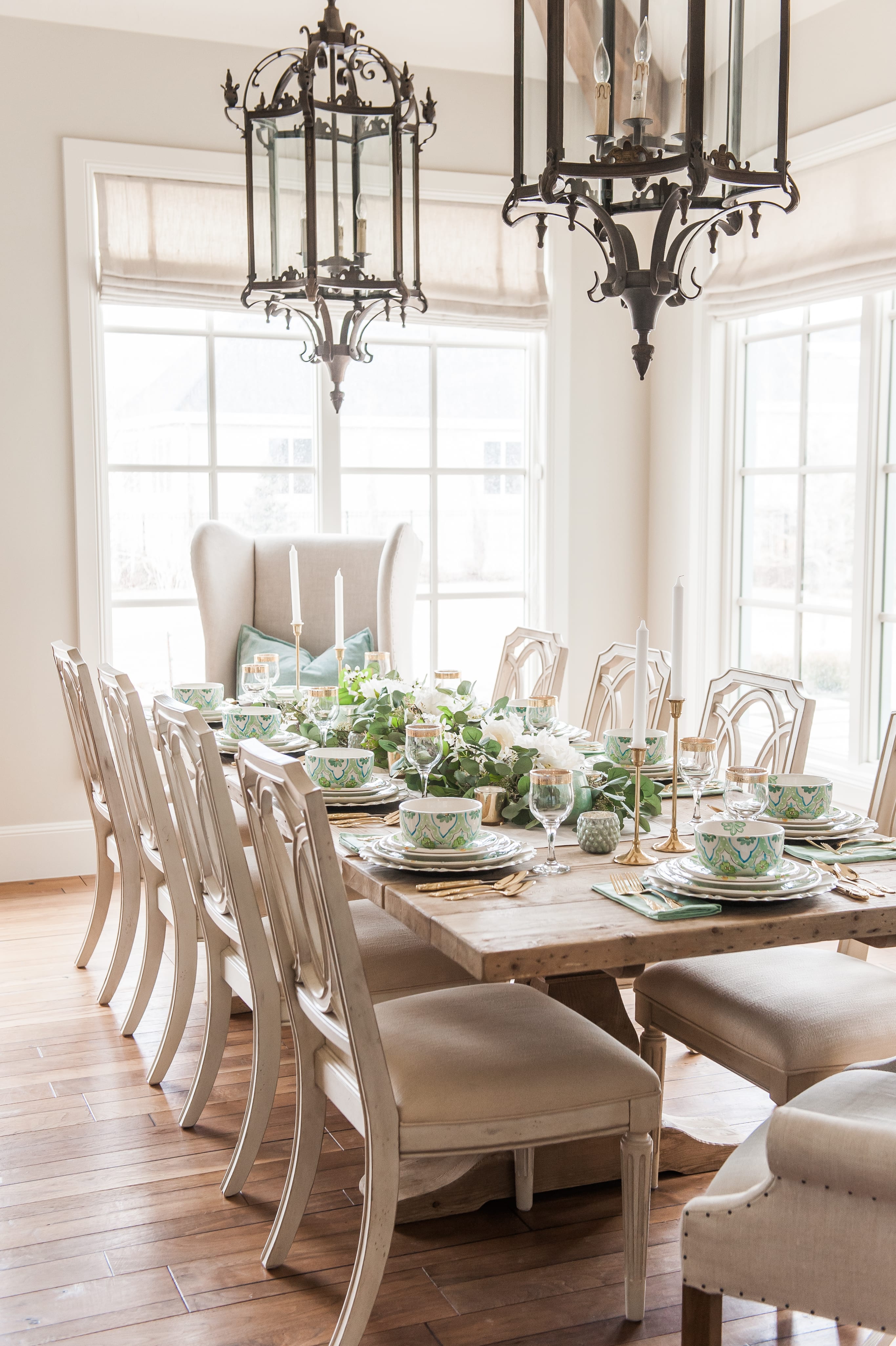 spring tablescape ideas