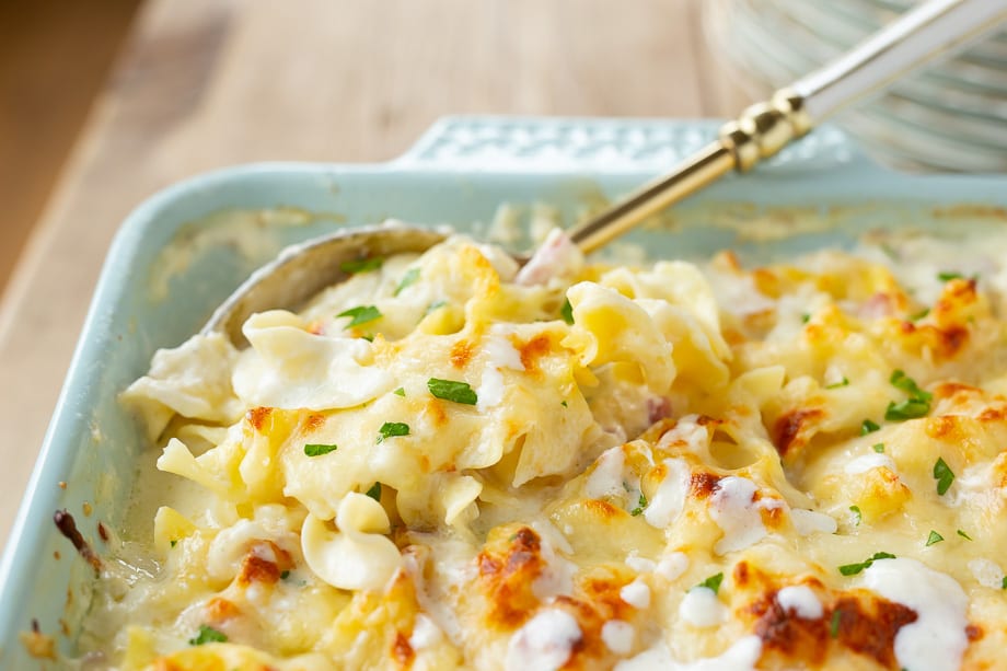 macaroni and cheese, fontina cheese, recipes, recipe, comfort food, cheese, homemade, home cooked, comfort food, easter dinner, ham, leftovers, food
