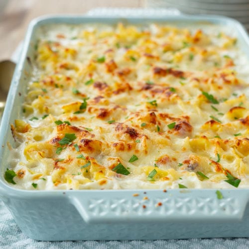 looking for the easiest best testing baked mac & cheese ever