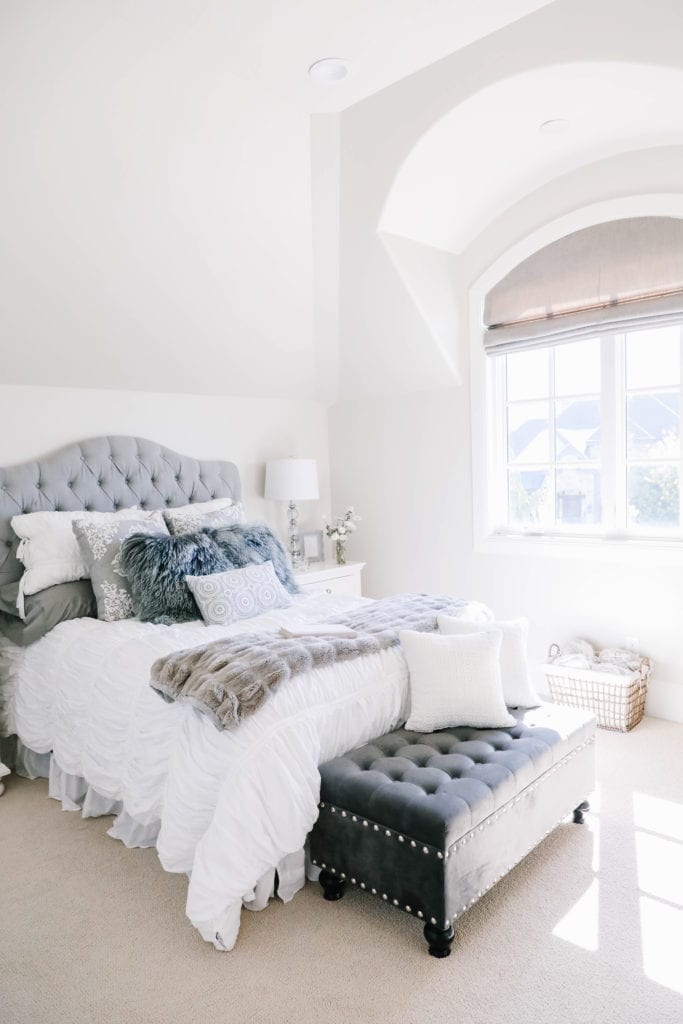 Gray Guest Room | Fifty Shades Of Gray Home Decor