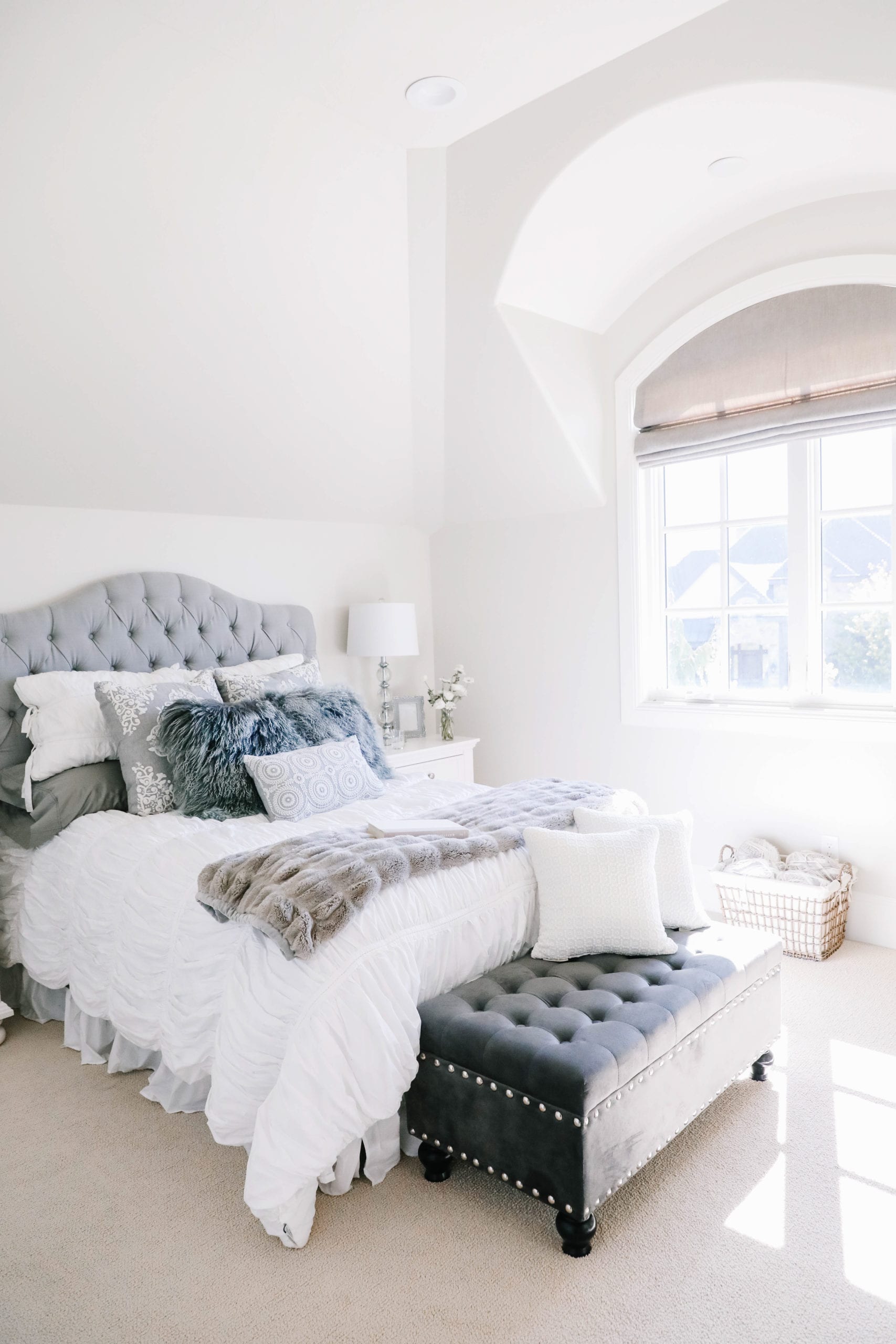 Gray Guest Room Reveal