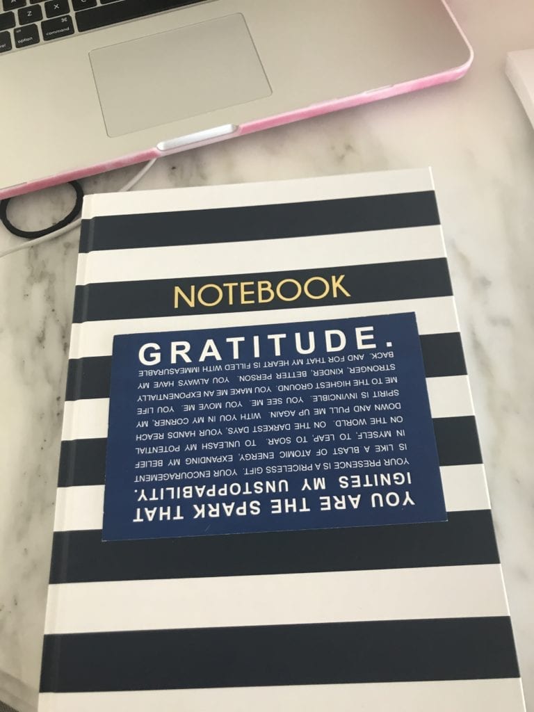 gratitude journal