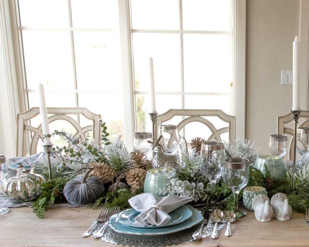 centerpiece garland