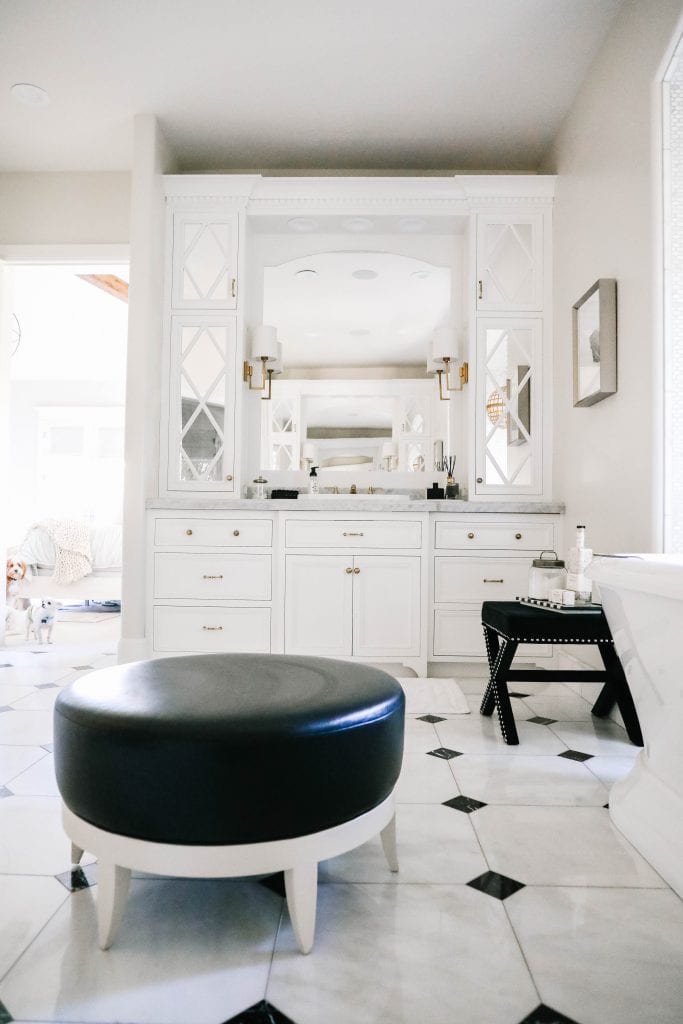 master bathroom vanity