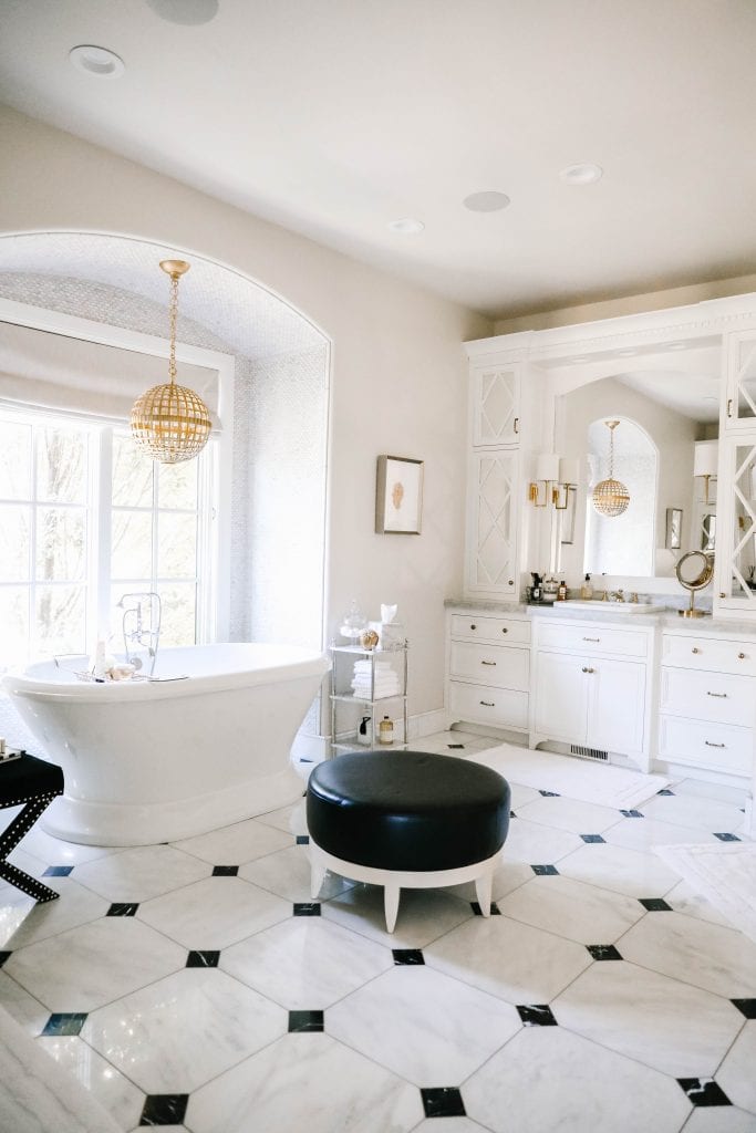 master bathroom spring refresh