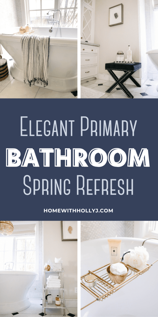 Easy Spring Bathroom Refresh & Bath Towel Giveaway! - Setting For Four  Interiors