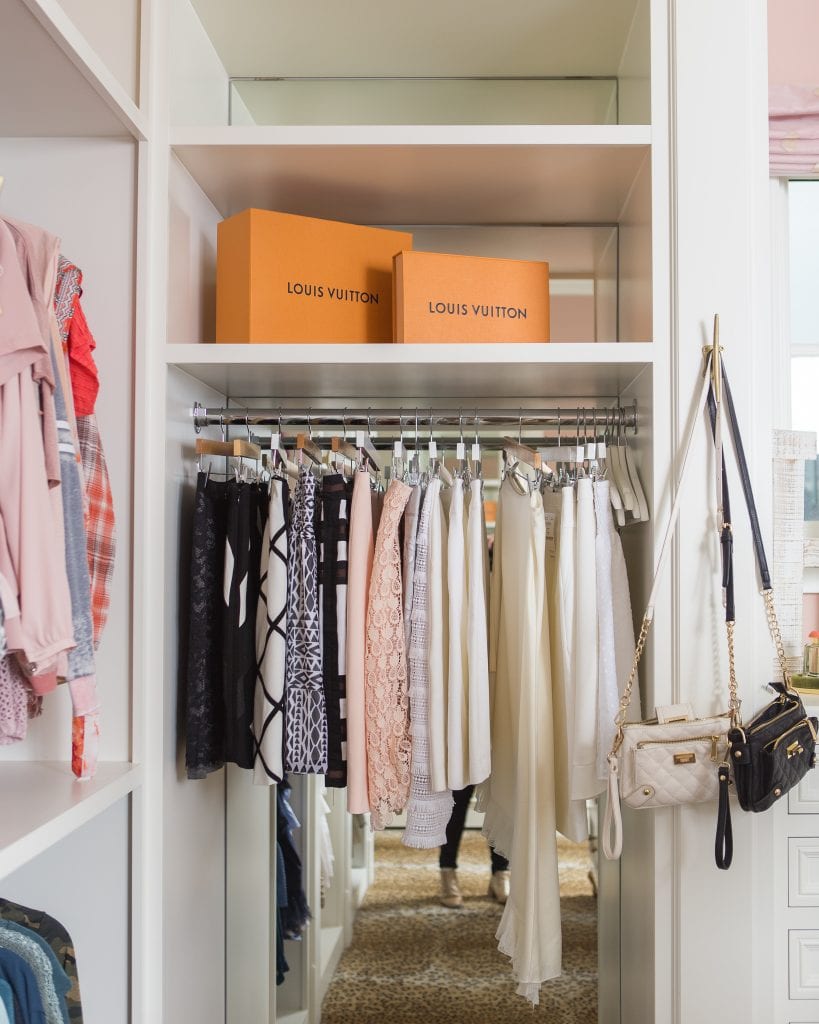 closet organizing