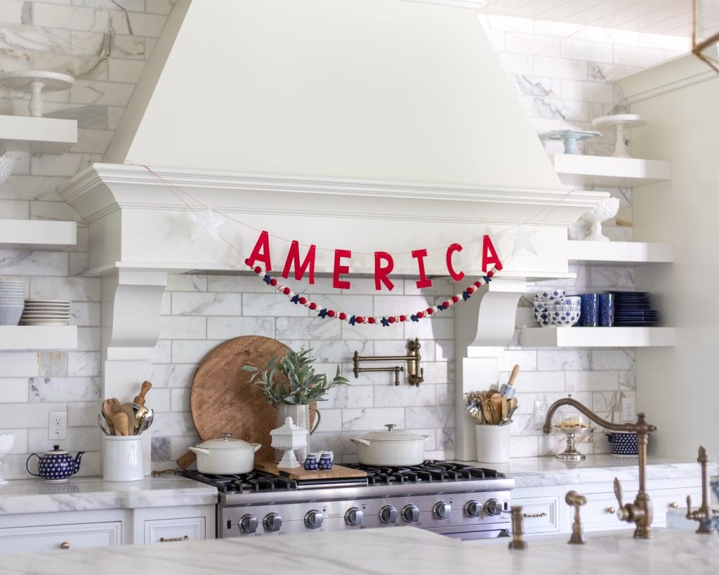 Disney Kitchen Patriotic Seasonal Decor