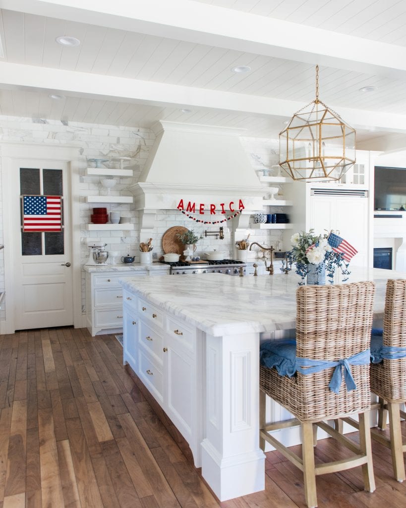 Easy Farmhouse-Style Valentine Home Decor Ideas for your Kitchen - The  American Patriette