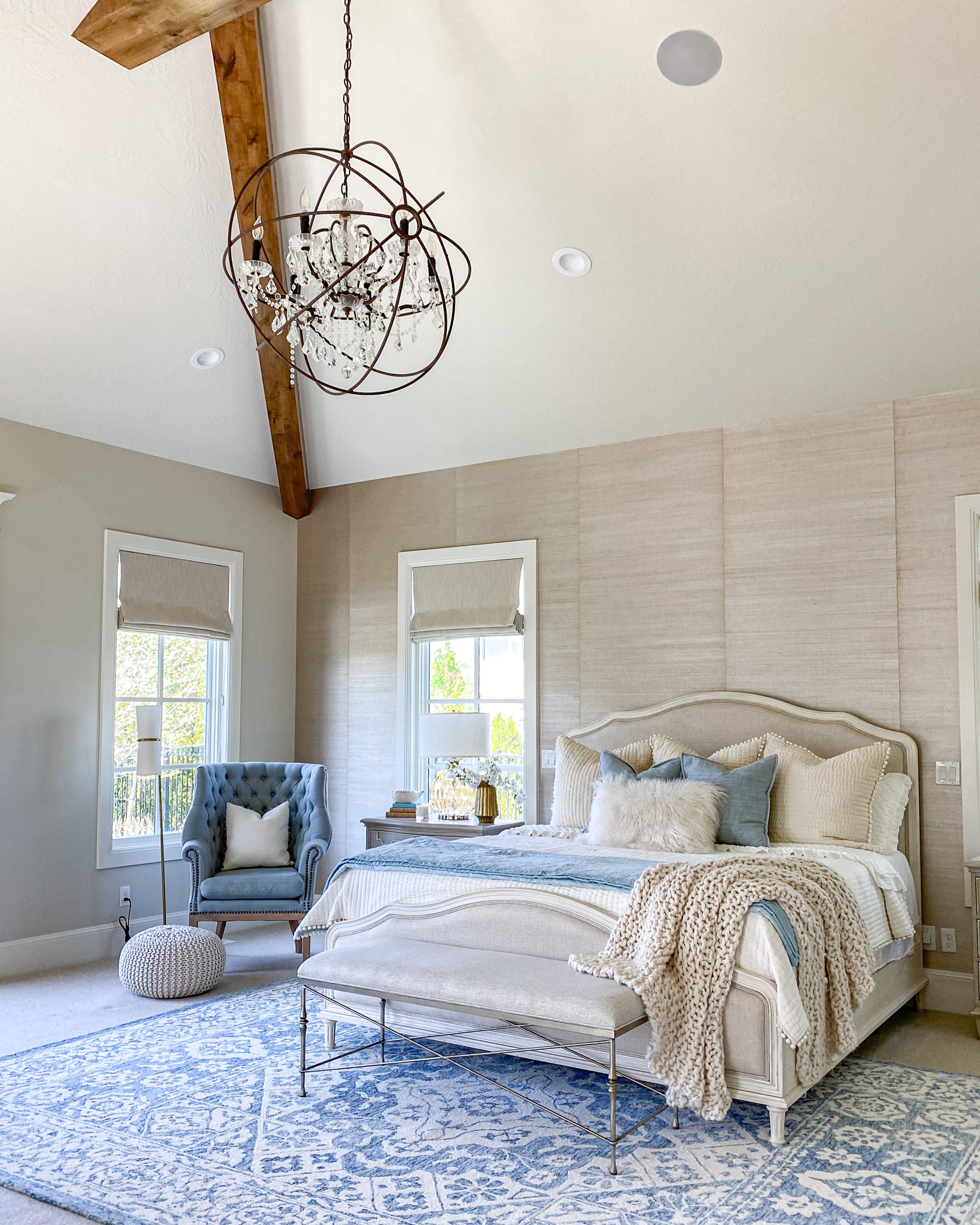 Country Master Bedroom Vibe | Cozy French Bedroom Inspo