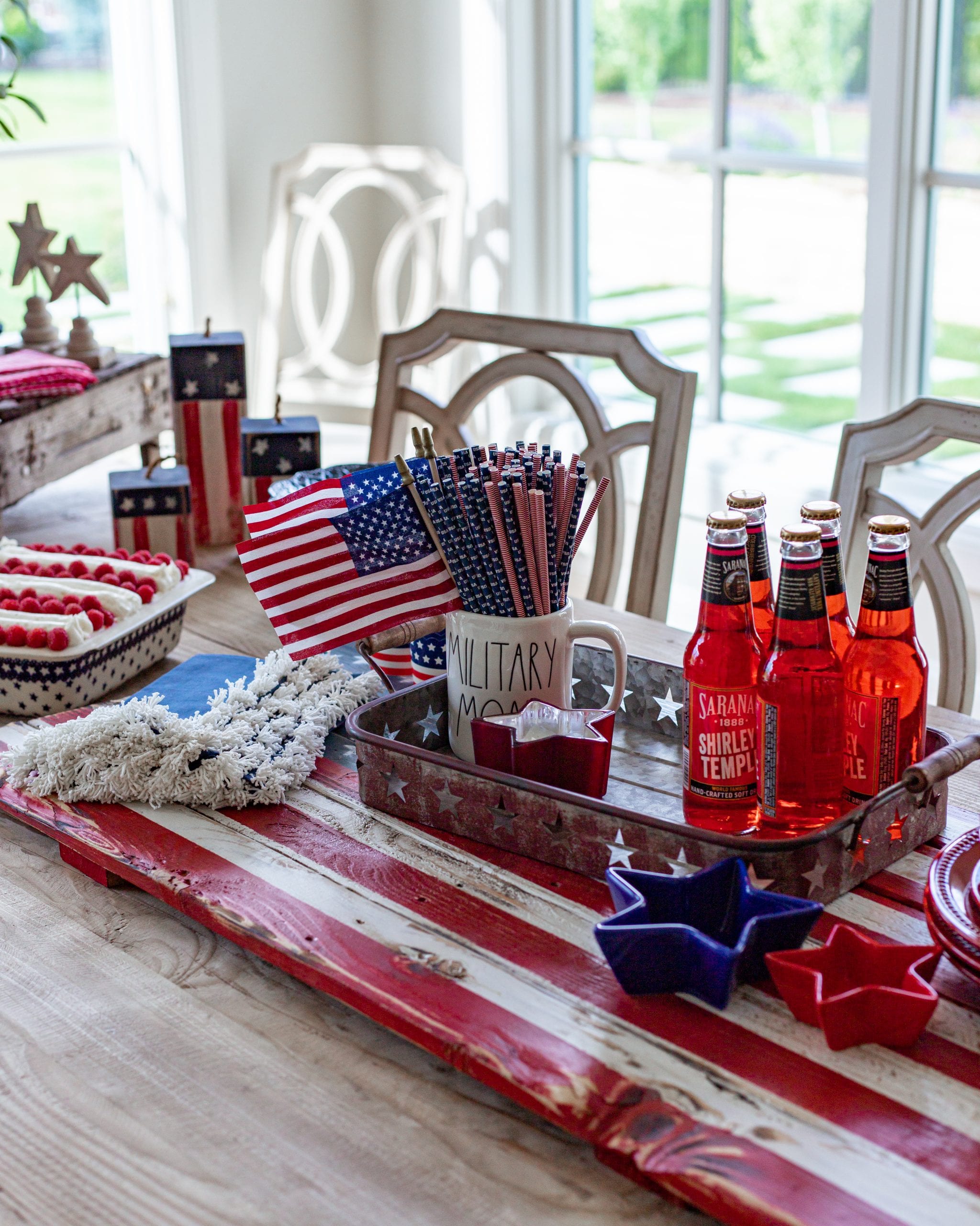 Fourth Of July Tablescape Ideas | July Fourth Party Decor