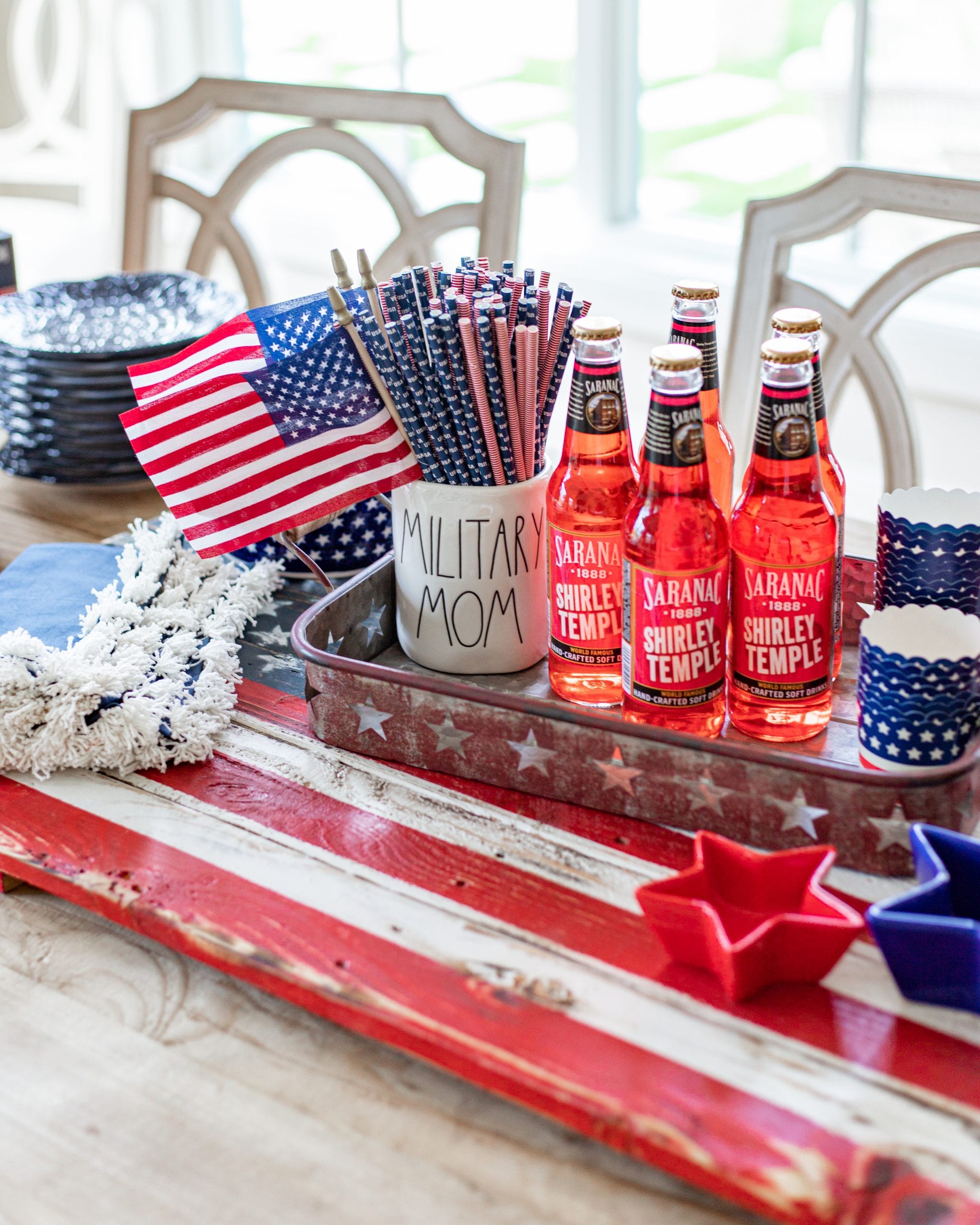 Fourth Of July Tablescape Ideas | July Fourth Party Decor