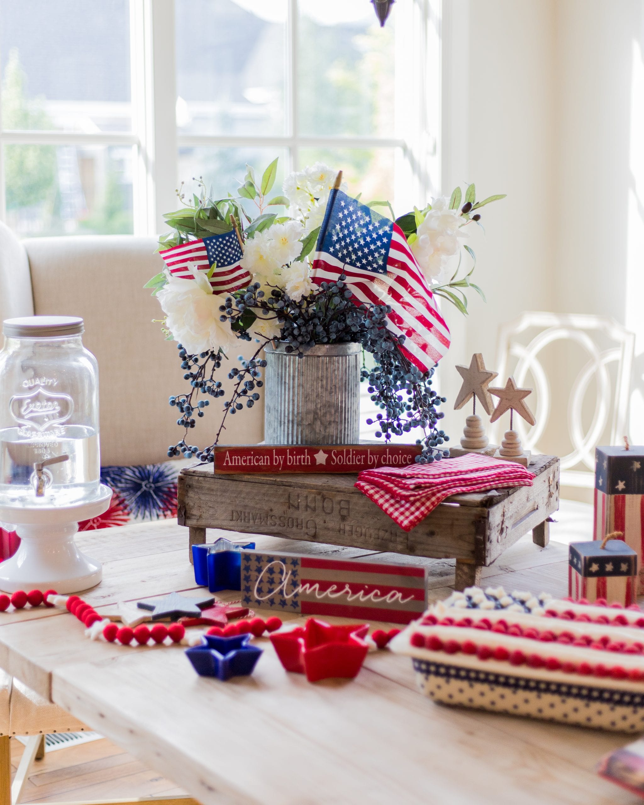 4th Of July Table Centerpieces