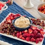 caramel cream cheese fruit dip recipe