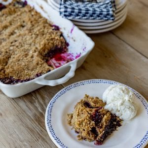 blackberry crumble recipes