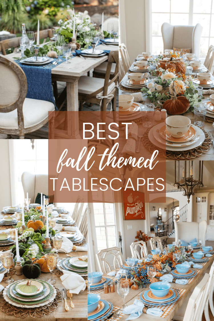 10 best fall themed tablescapes