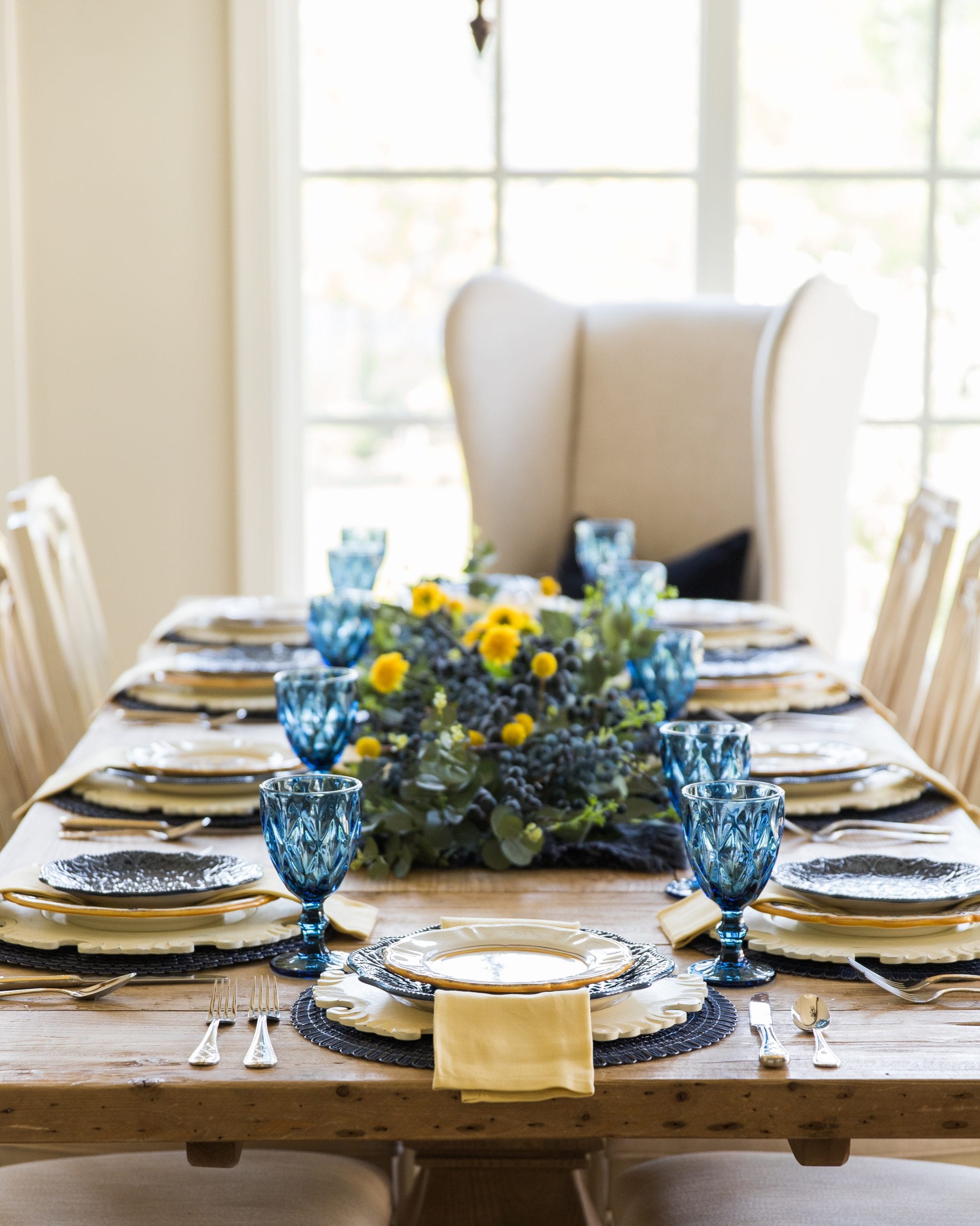 summer fall tablescape ideas