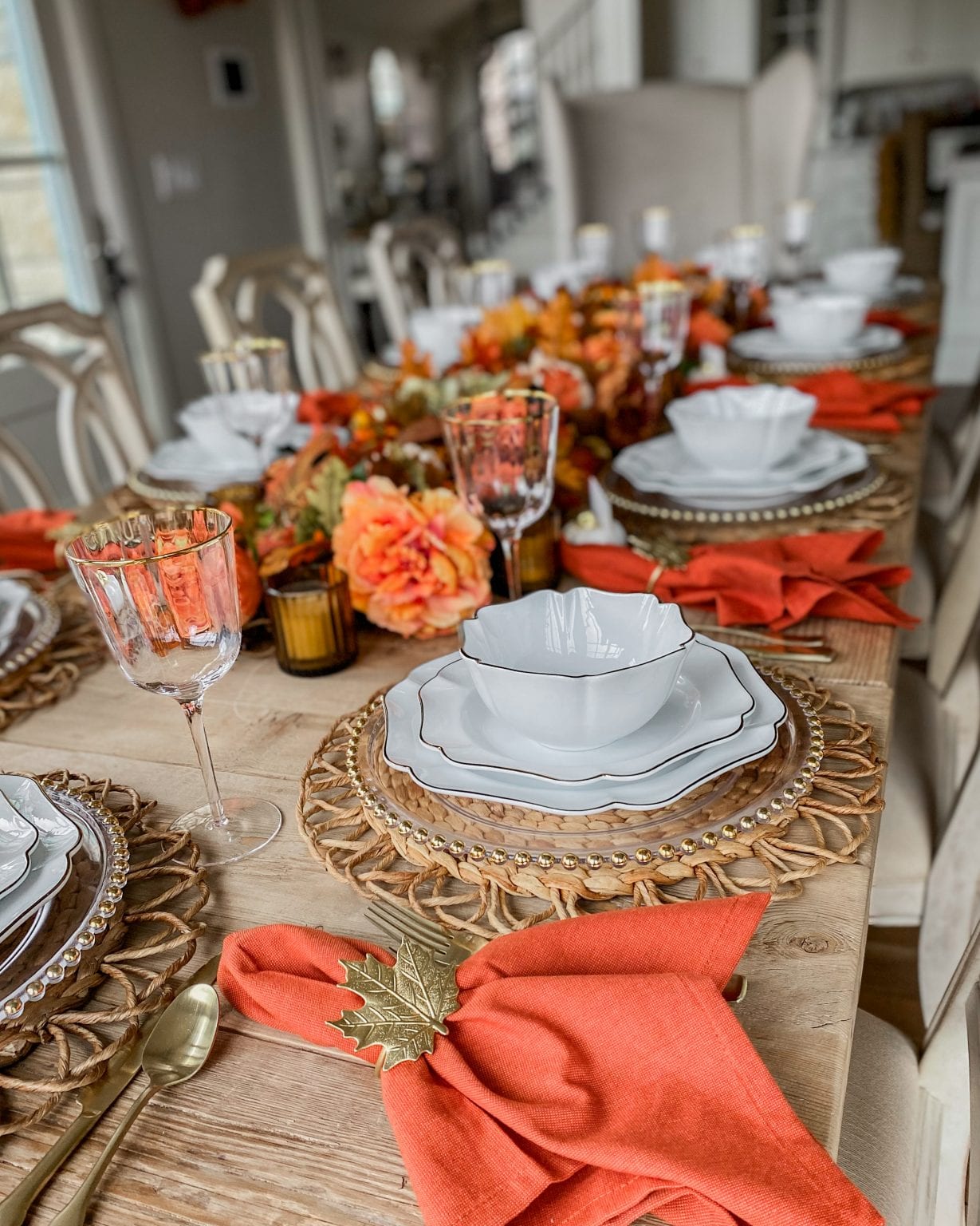 Beautiful Harvest Tablescape | Martha Stewart Fall Tablescape