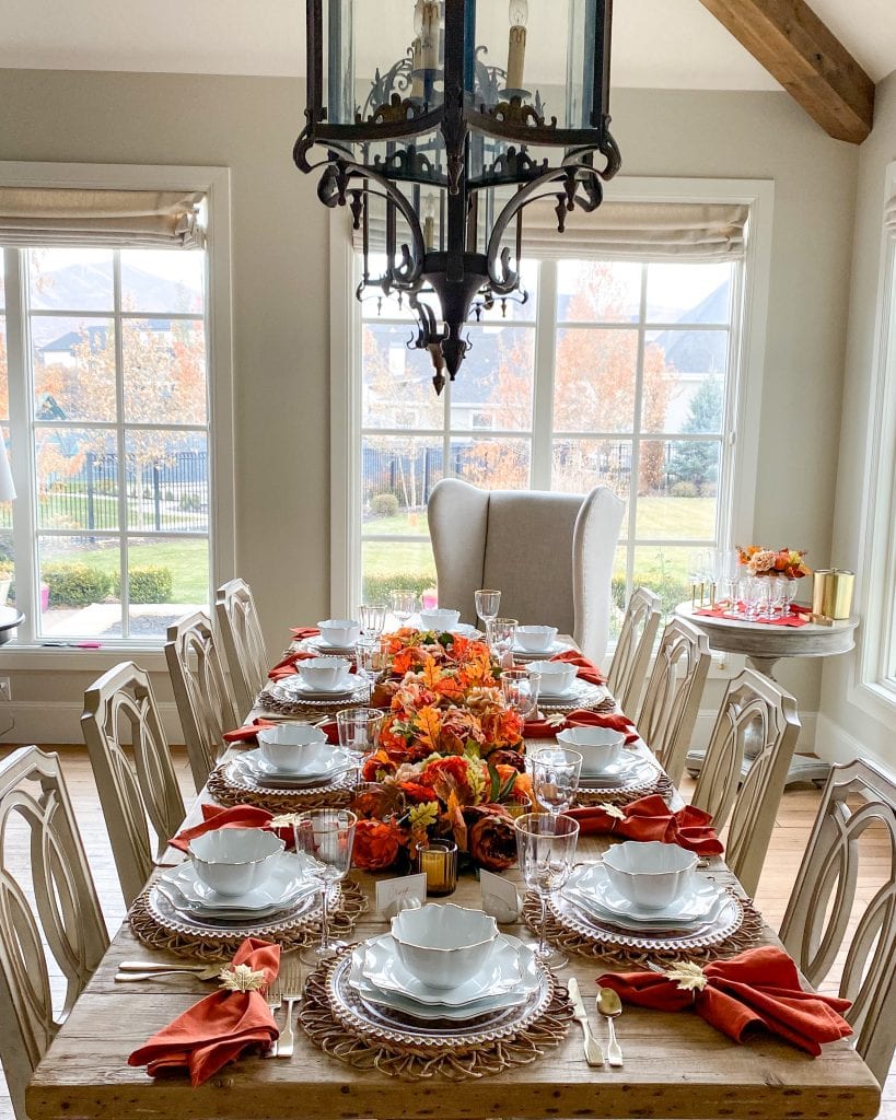 Beautiful Harvest Tablescape | Martha Stewart Fall Tablescape