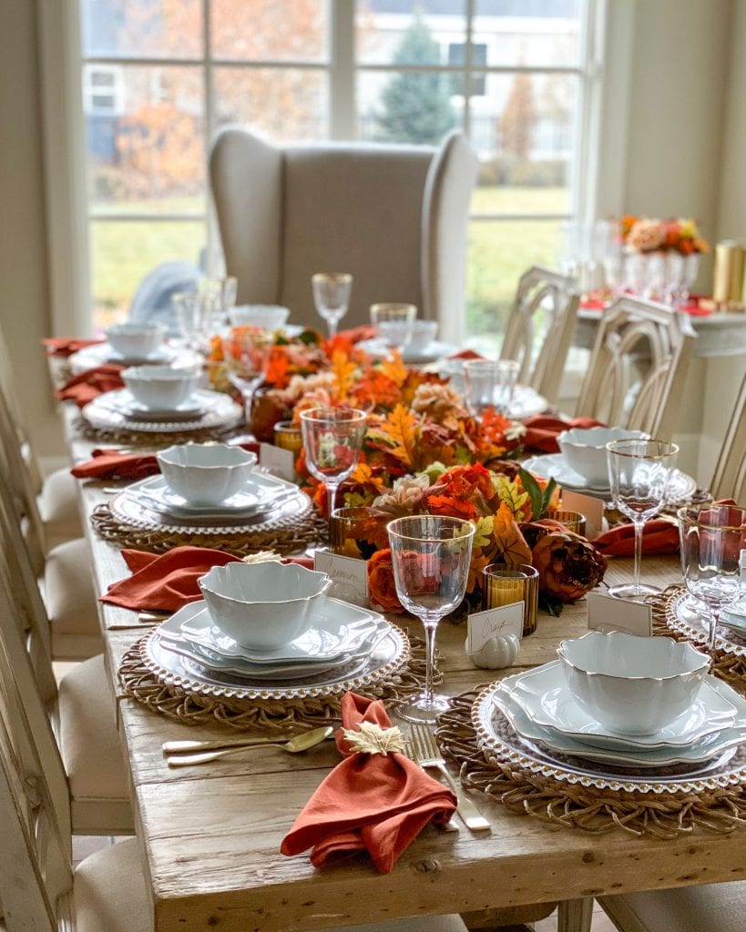 Beautiful Harvest Tablescape | Martha Stewart Fall Tablescape