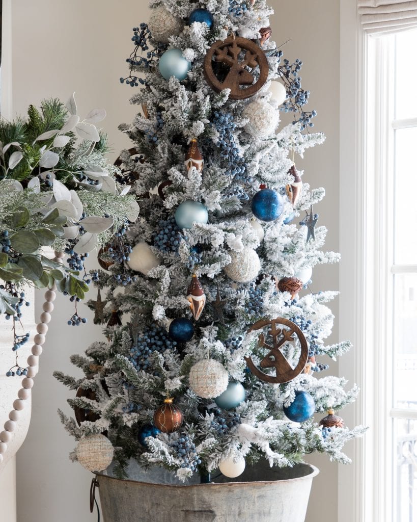 Green And Ivory Christmas Christmas Home Tour