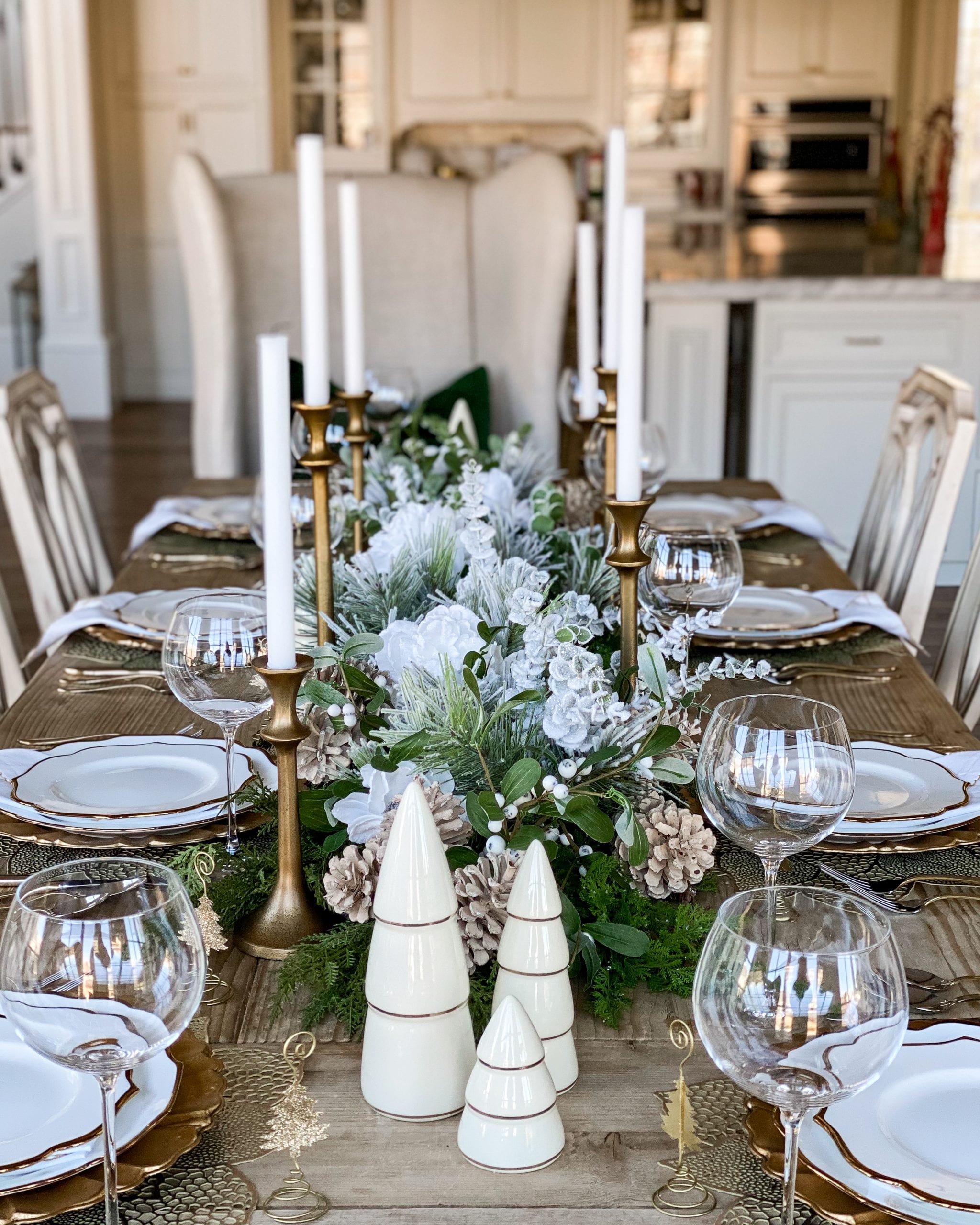 Silver Tablescapes