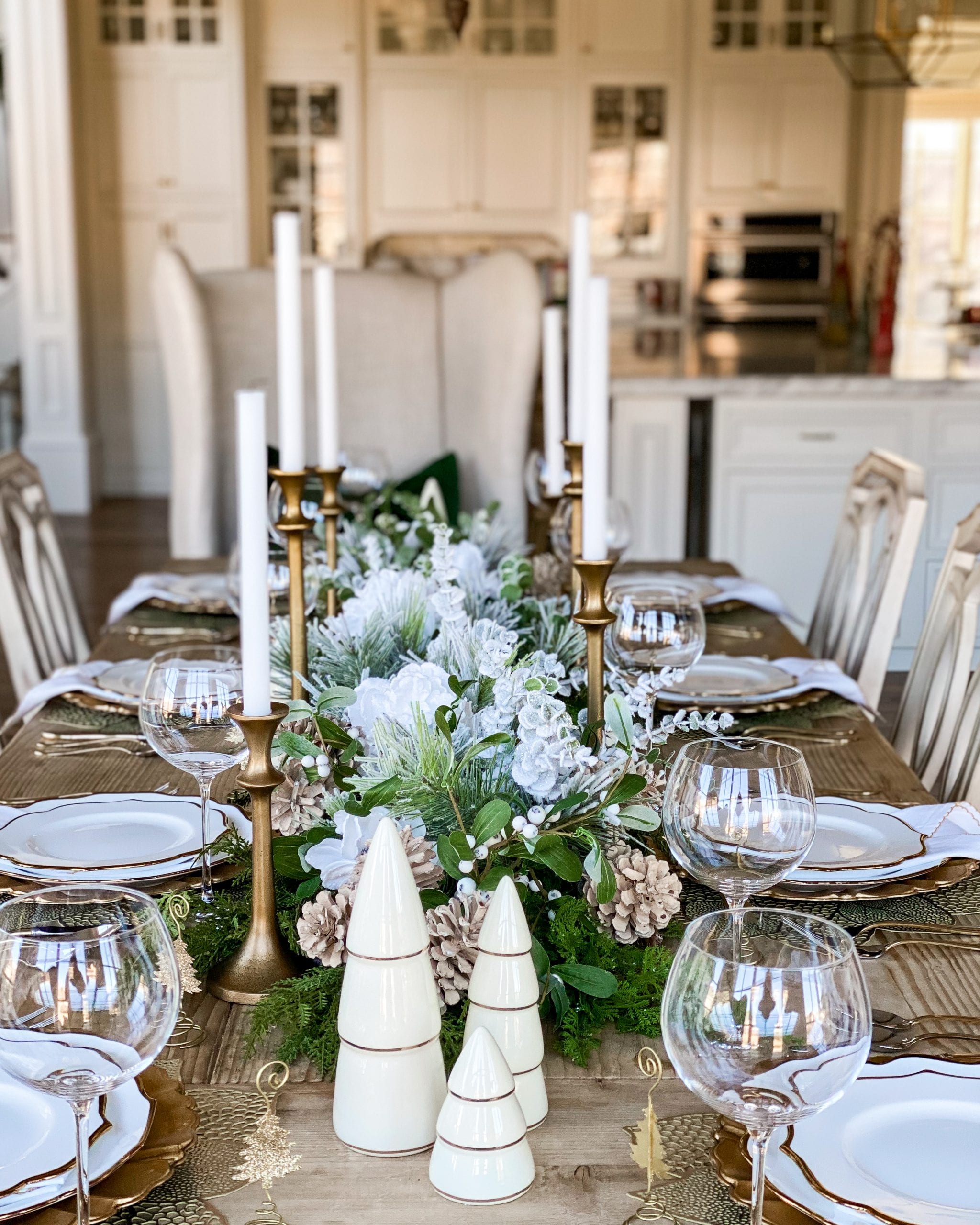 christmas tablescape