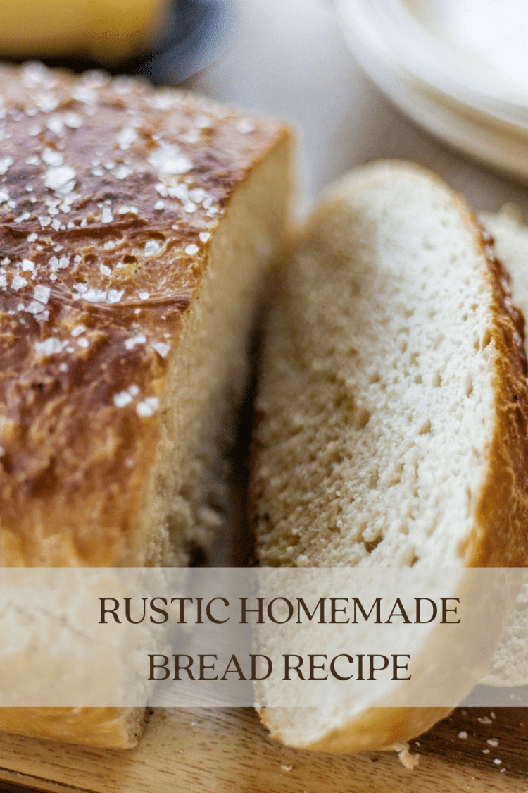 Homemade Rustic Bread Recipe | Simple Bread Recipe