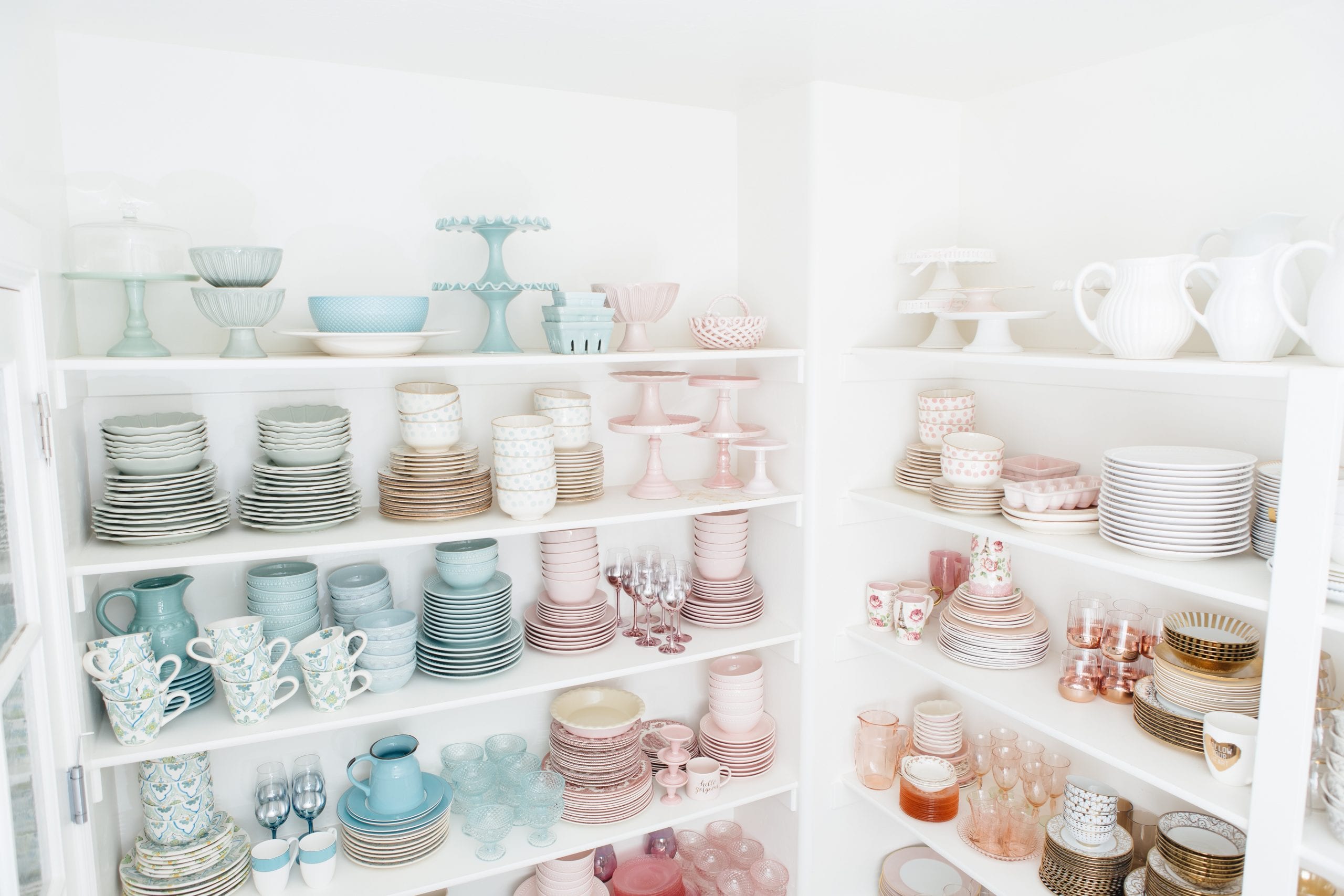 pastel dish collection