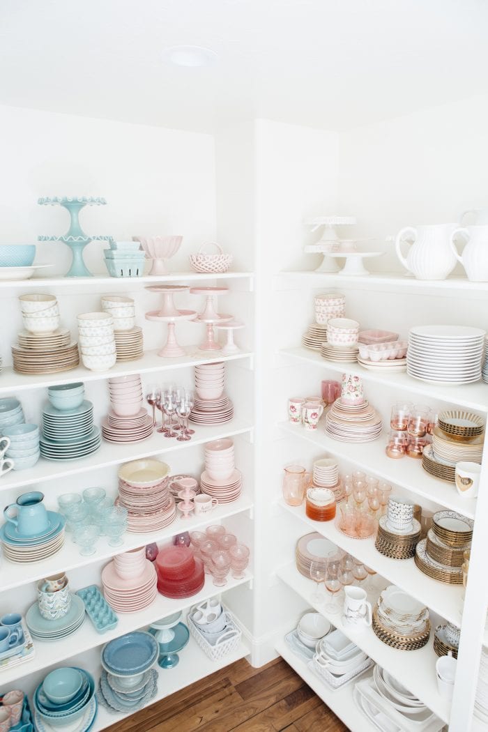How I Organize and Store My Dish Collection