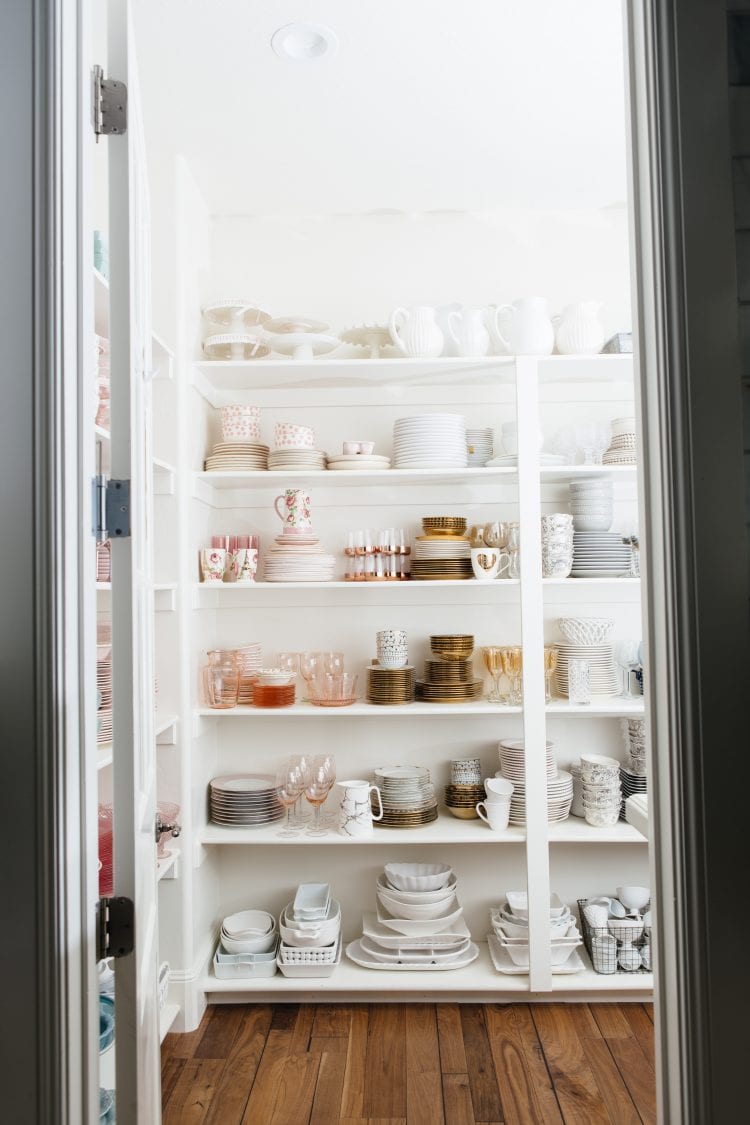 Dish Organization Tips | Organizing Dishes In A Pantry