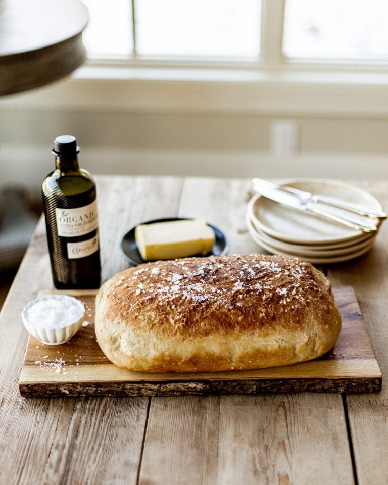 Homemade Rustic Bread Recipe | Simple Bread Recipe