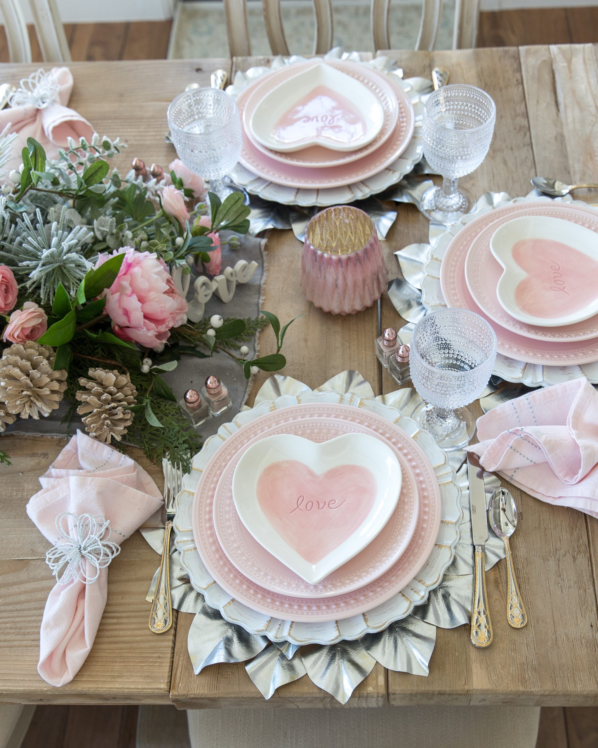 Valentines Day Tablescape  Decorating Your Home With Holly J