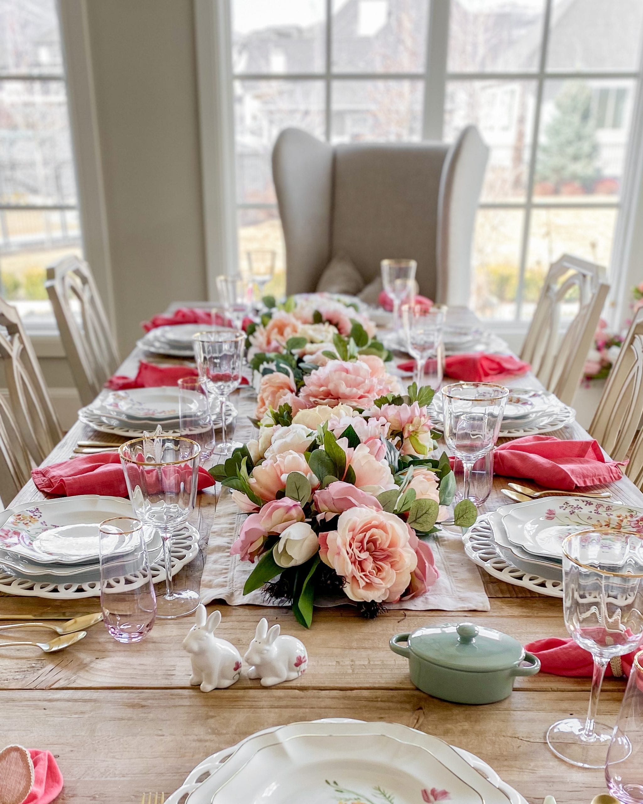 Martha Stewart collection spring tablescape