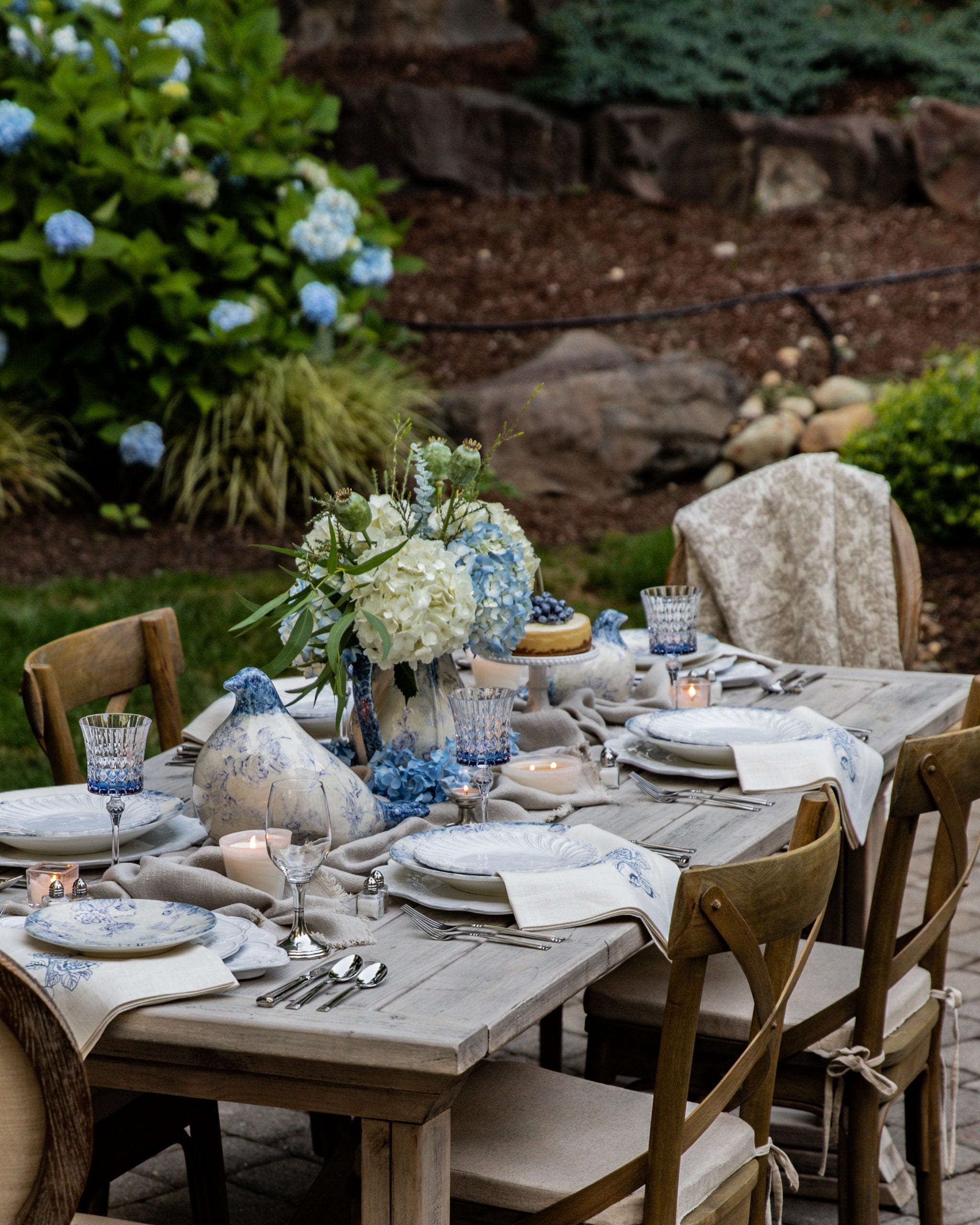 Outdoor Spring Table Decor   Home With Holly J
