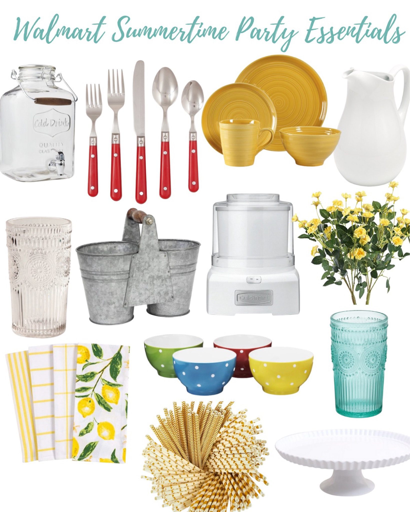 Walmart summertime entertaining essentials