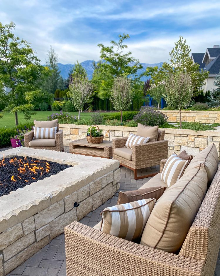 outdoor fire pit patio furniture
