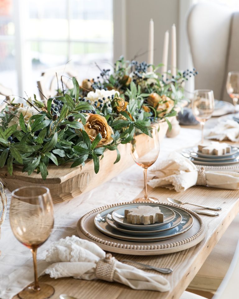 dough bowl centerpiece