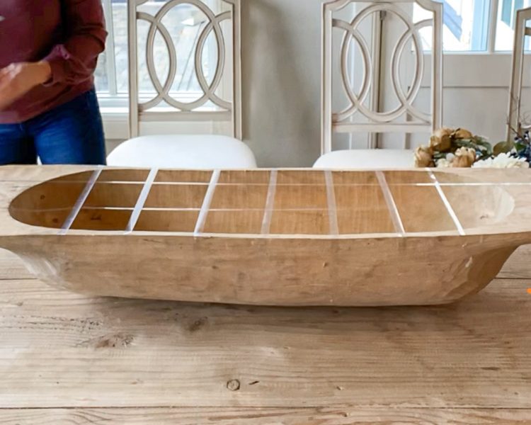 DIY dough bowl centerpiece | Table Setting Ideas